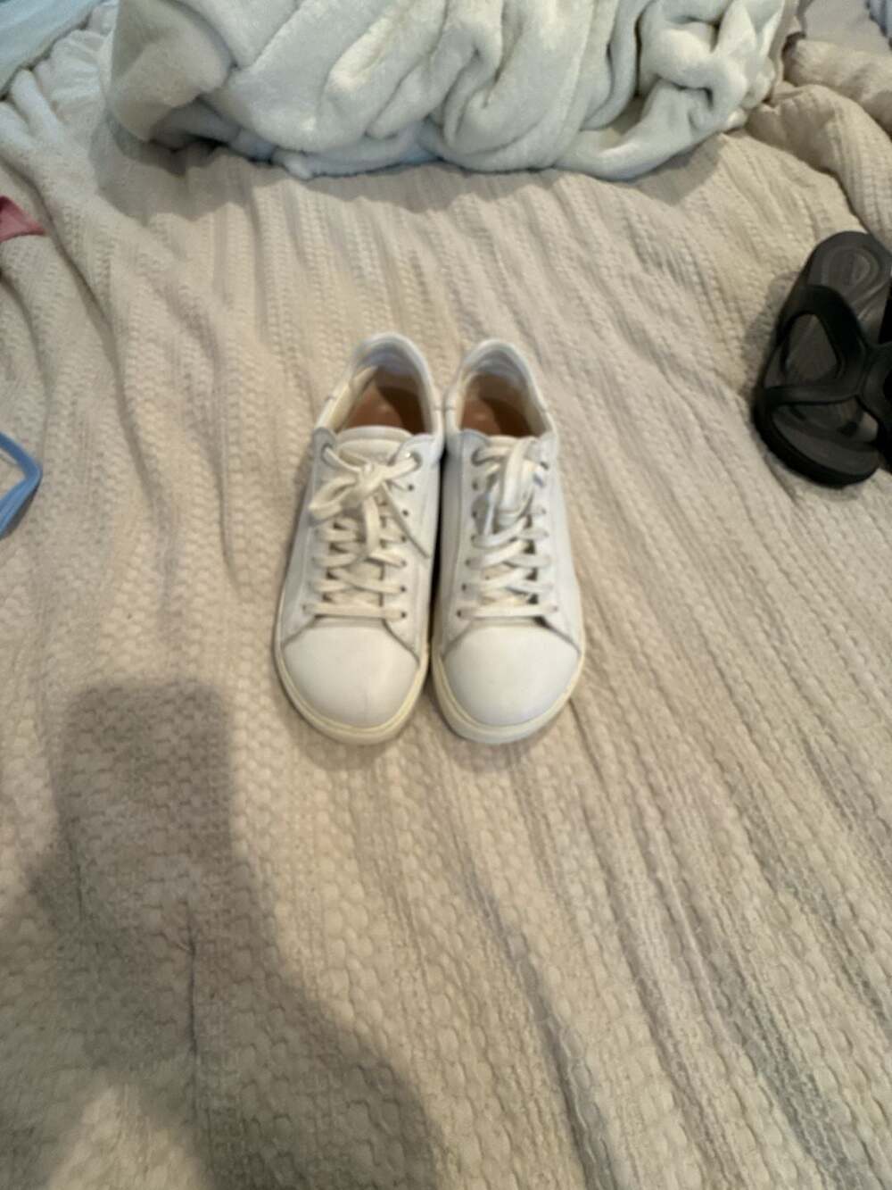 Birkenstock Bend Low White Leather Sneakers Size 38